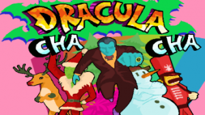 Title screen for DRACULA CHA CHA