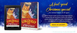 A feel-good Christmas special for animal lovers of all ages! Click here to read an excerpt from A GINGERSNAP CAT CHRISTMAS.